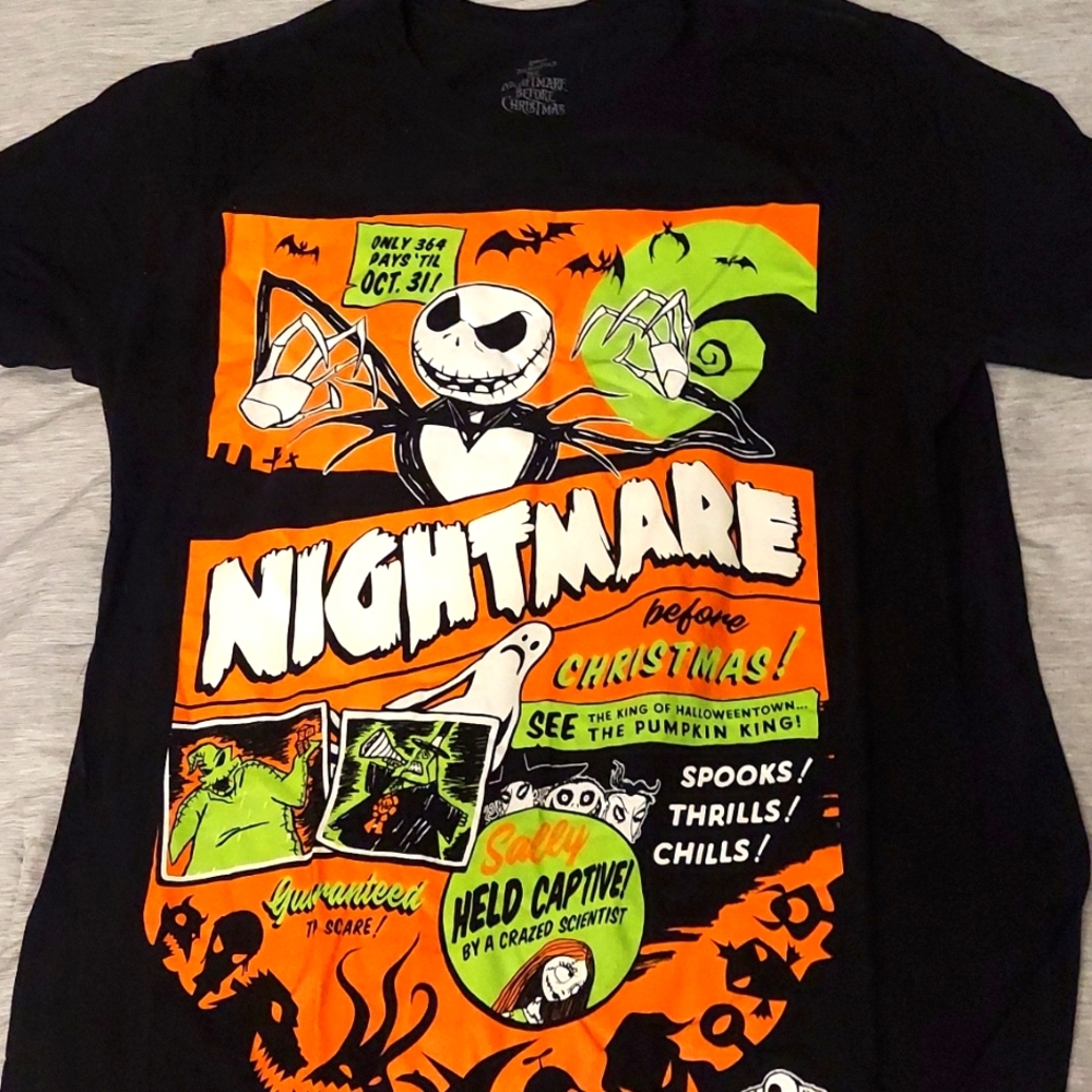 Ightmare before Xmas tee